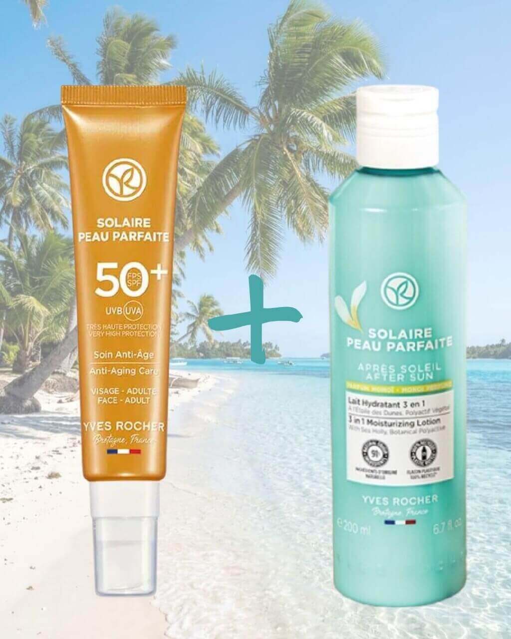 Набор "Защита от солнца для лица и тела SPF 50+"