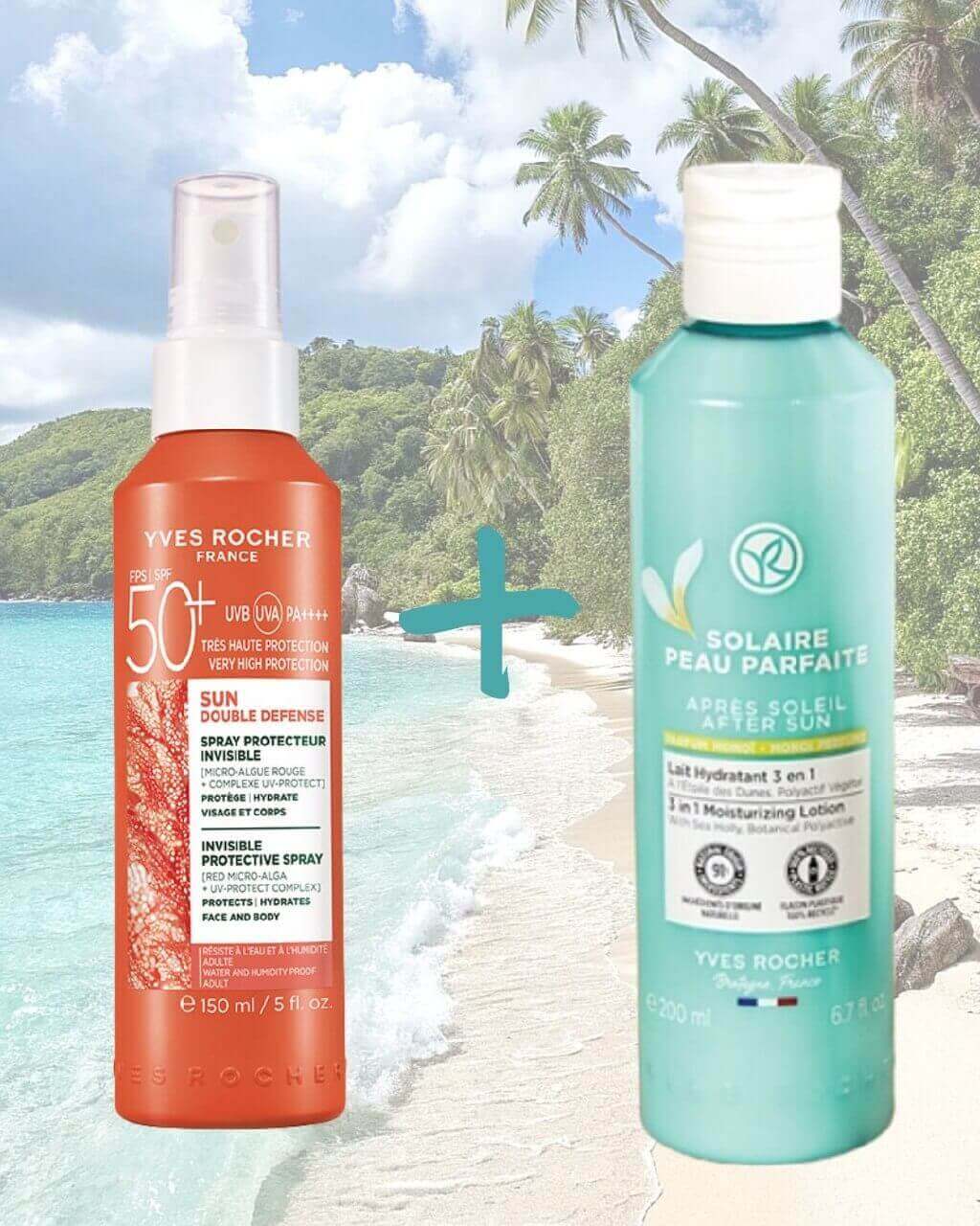Набор "Защита от солнца для тела и лица SPF 50+"