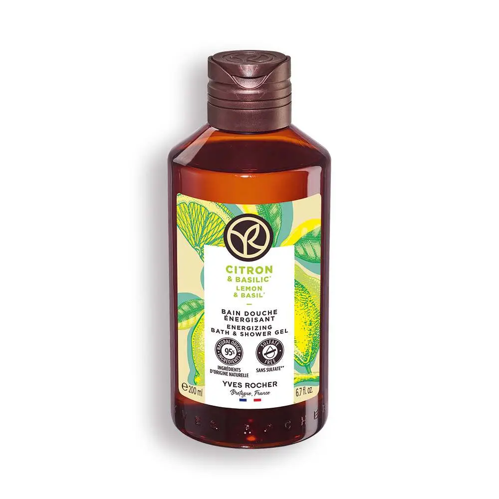 Гель для душа и ванны "Лимон и Базилик"
