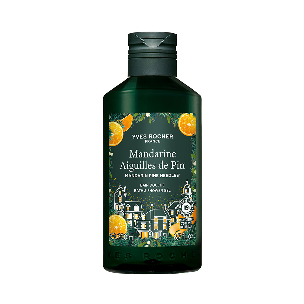 Гель для душа и ванны «Новогодний мандарин»