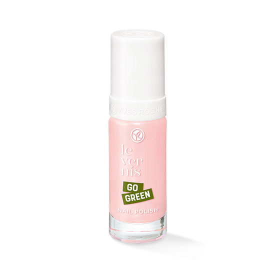 Лак для ногтей GO GREEN - розовый жемчуг