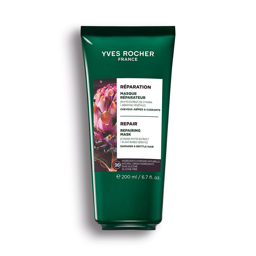 Восстанавливающая маска для волос с растительным кератином