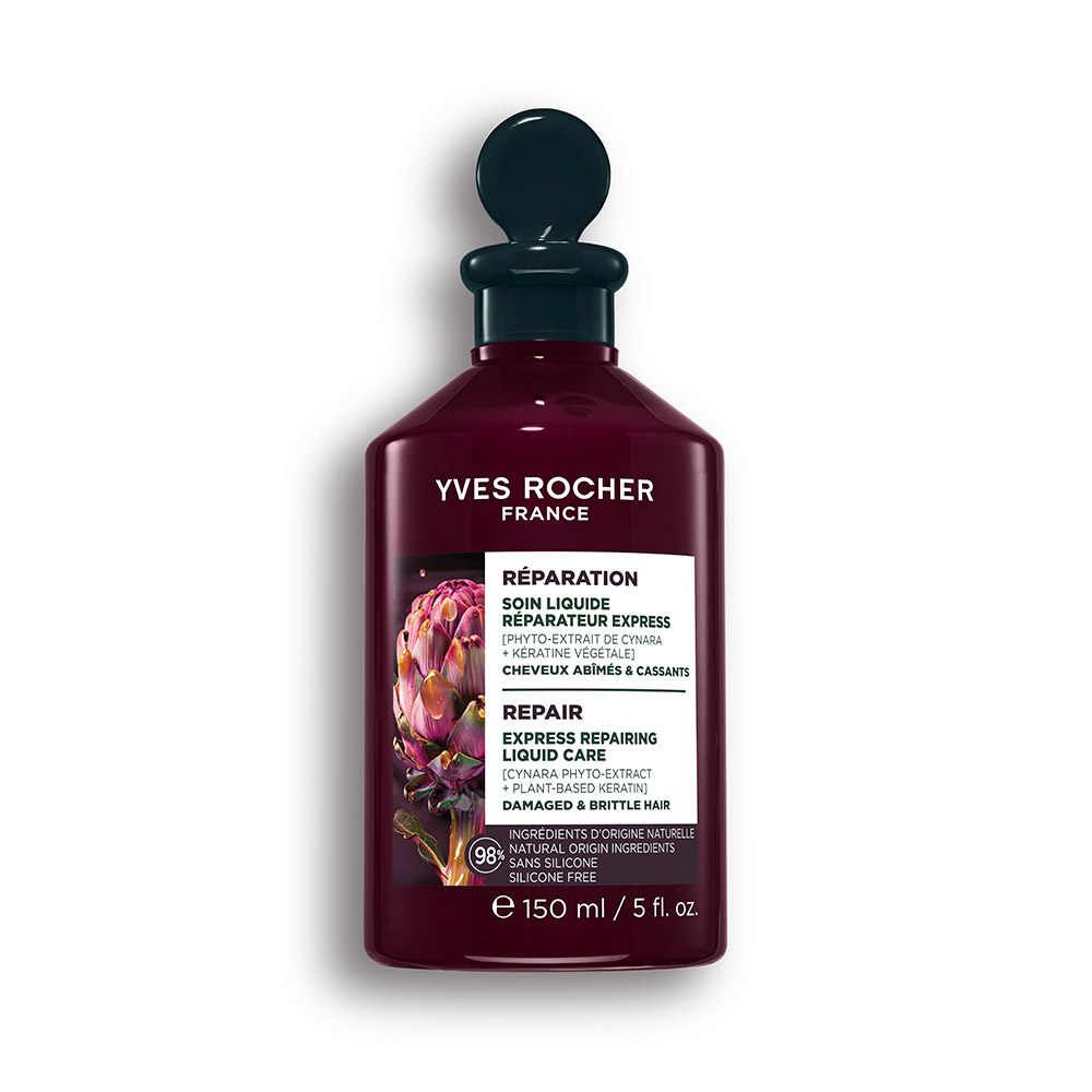 Экспресс-средство для восстановления волос с растительным кератином